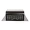 Gaf Master Flow 60 sq. in. NFA Galvanized Slant Back Roof Louver Static Vent in Black with Weather Filter SSB960GWFBL - alternate 4